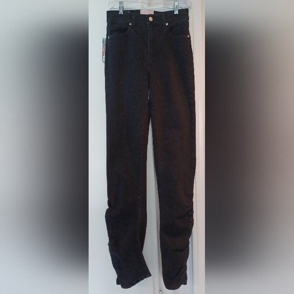 REVICE Denim - NWT REVICE Los Angeles 27 Black Rouched Days Off/Getaway Women’s Jeans Cotton